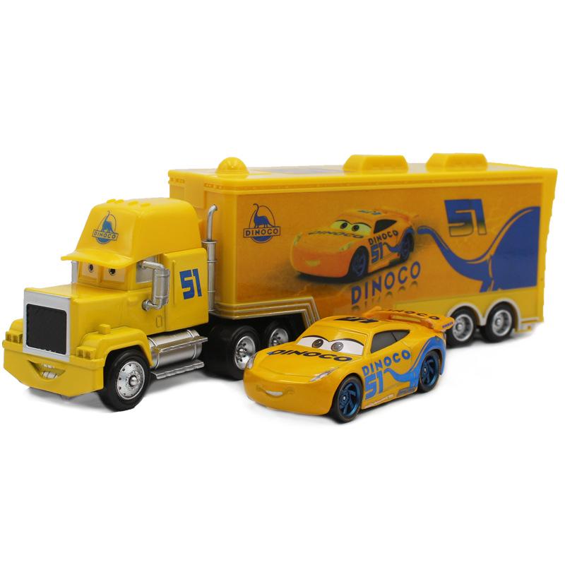 Mack Truck & Race Car Alloy Toy Set for Kids