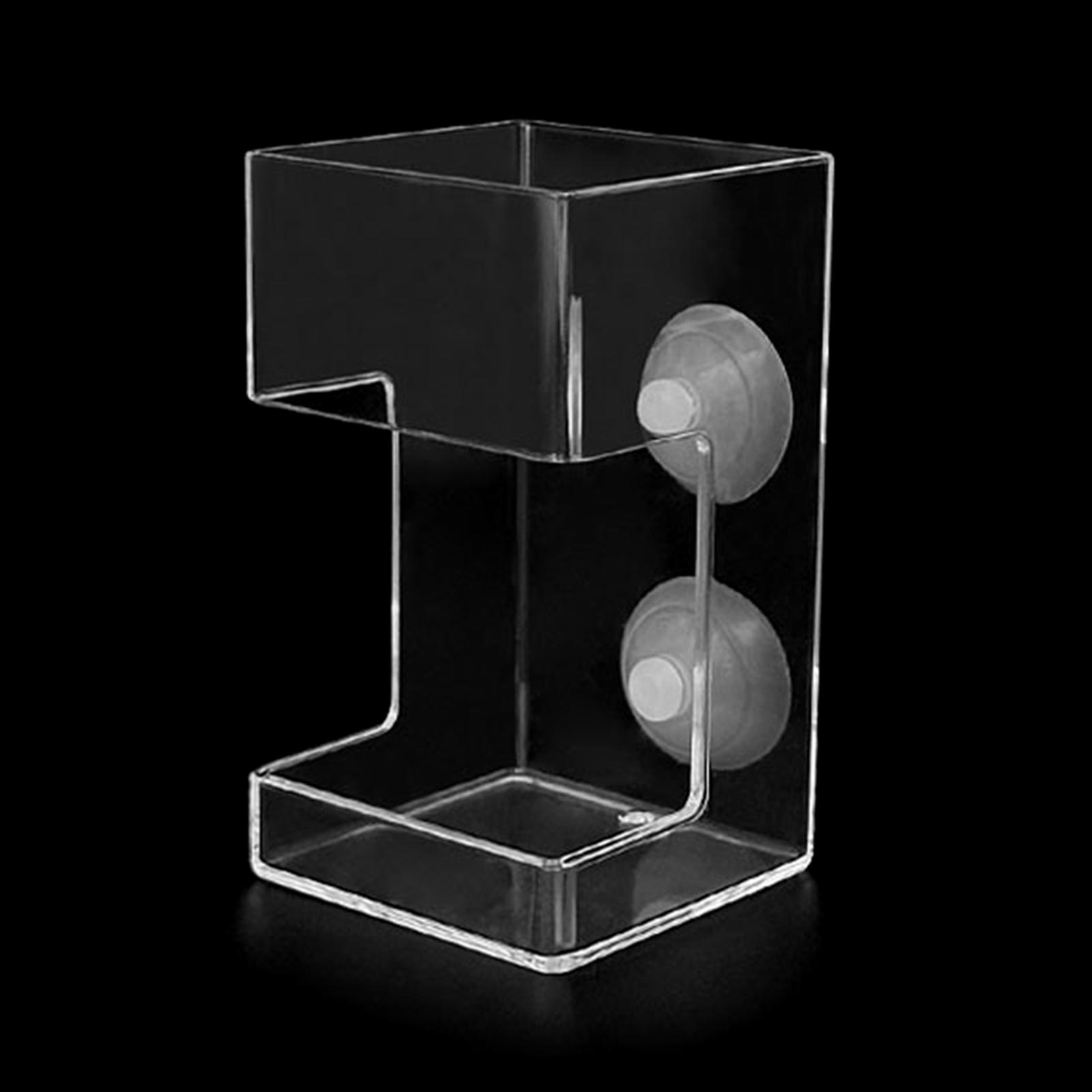 

Поднос для кормления аквариума, миска для аквариумных креветок, инструмент для кормления с присоской, кормушка A