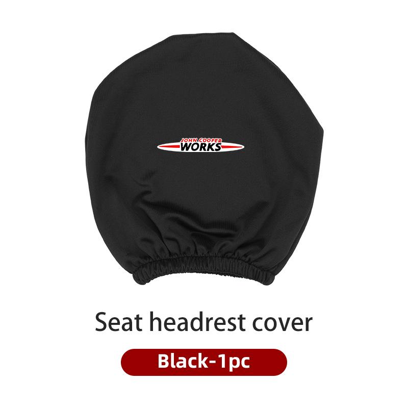 

Car Seat Headrest Cover Neck Pillow Protector Case Accessories For MINI WORKS Cooper F55 F56 R60 R59 R58 R57 R56 R55 R53 R52 R50