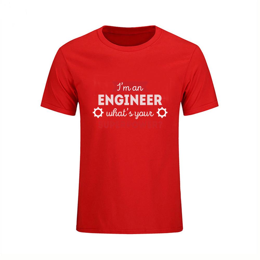 Fashion I M An Engineer T Shirt Men Short Sleeve Design Hipster