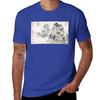 Landscape In the Style of Yan Wengui and Fan Kuan (Restored Japanese Artwork) T-Shirt Oversizeds Men T Shirt