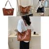Stylish Versatile Large Capacity Tote Bag For Women In Black White Green And Brown