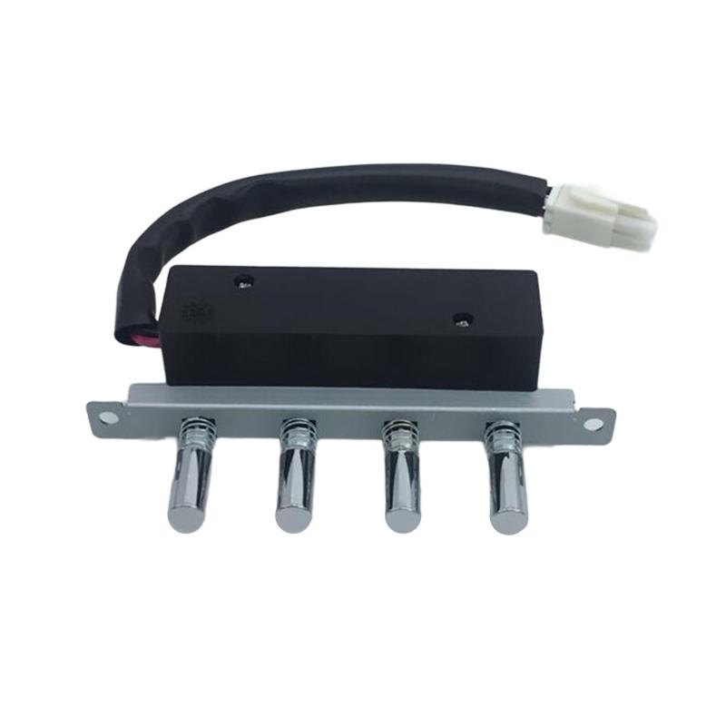 Range Hood Switch Button Kitchen Exhaust Fan Control Long Line Switch Hood Control Switch Replacement Switch for Kitchen