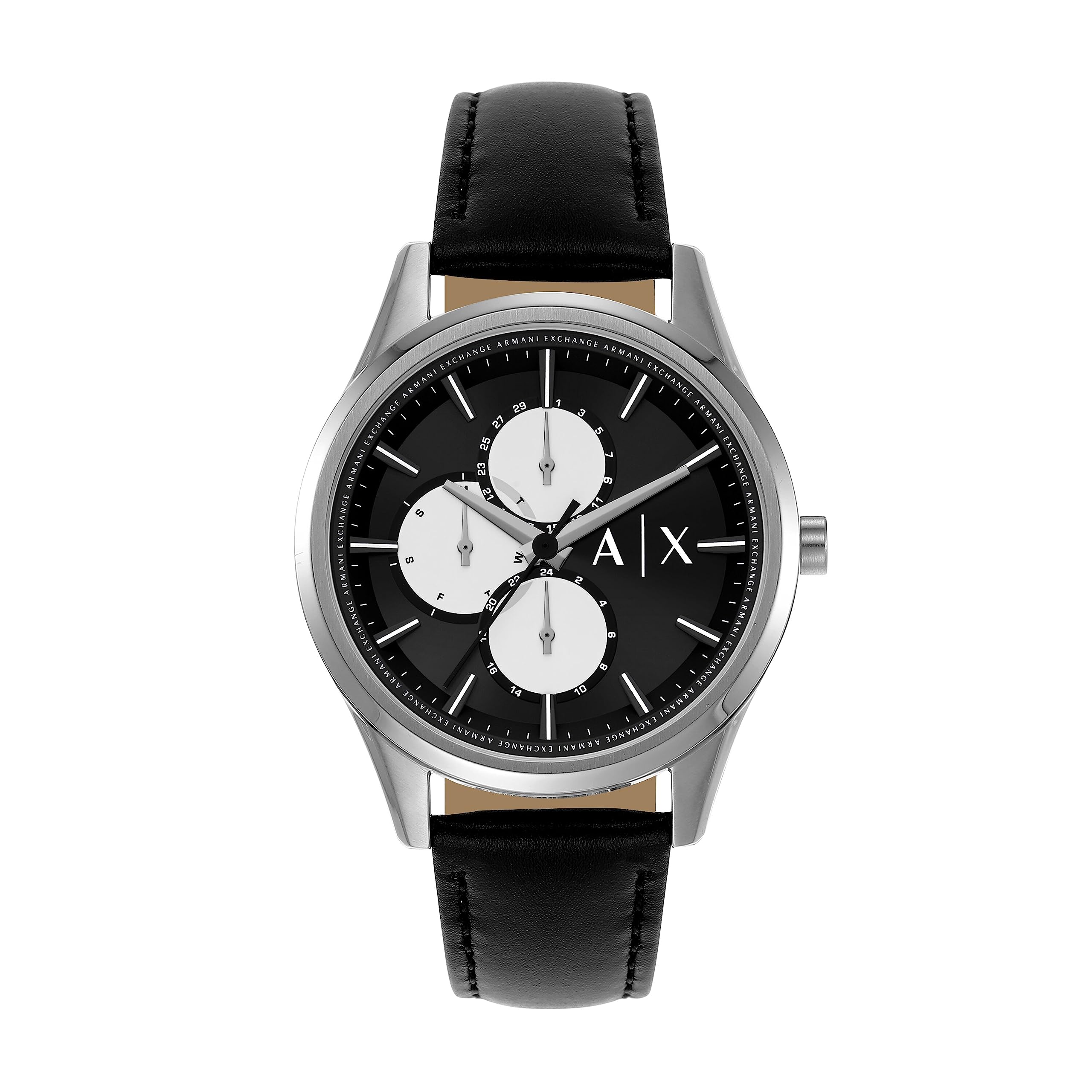 

[AX Armani Exchange] Watch AX1872 Men s Black Genuine Imported Product