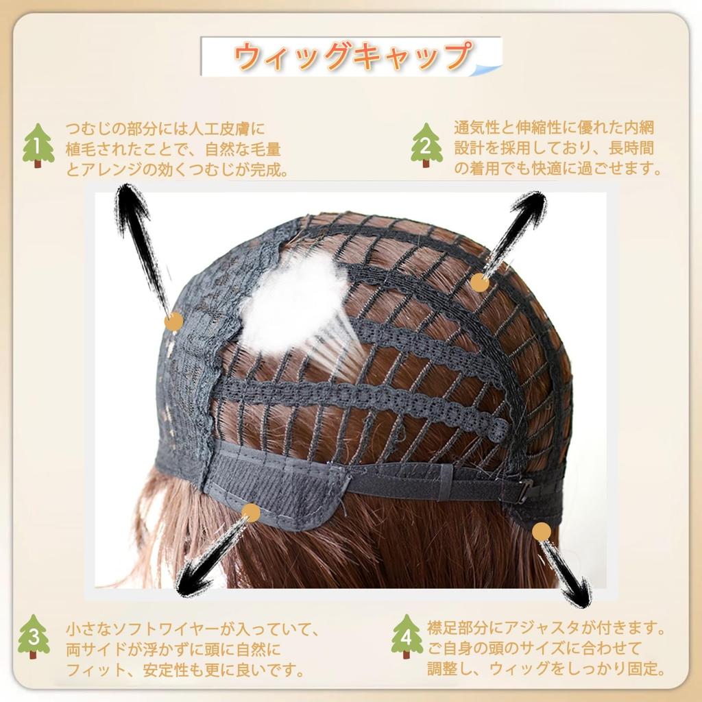 Limakara Wolf Gradient Natural and Full Wig for Harajuku Heat Includes Net and Black and White Men's Wig, Undetectable, Popular, Crossdressing,