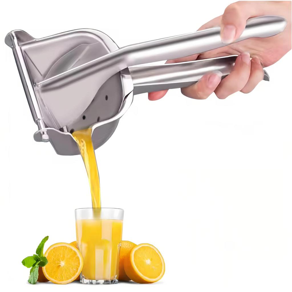Heavy-Duty Metal Lemon Squeezer -Easy Manual Citrus Press Juicer Ergonomic & Durable for Fresh Juice Apple Juicer For Restaurant