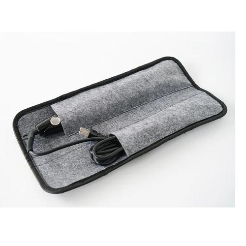 Heat Resistant Curling Iron Storage Bag Travel Portable Hair Styling Tools Organizer Case