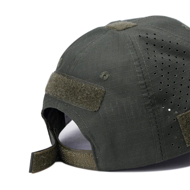 Men Women Camouflage Baseball Cap Breathable Mesh Sun-Proof Adjustable Sun Hat Outdoor Sport Climb Camping Fishing Tactical Hat