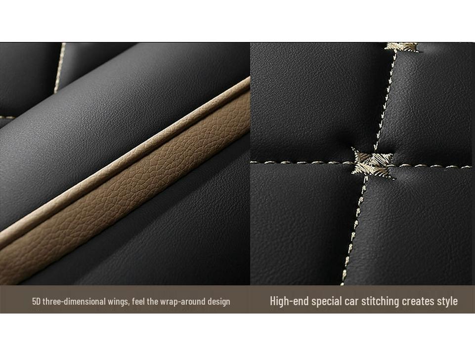 All-Season Rhombus Grid Universal Car Seat Cover