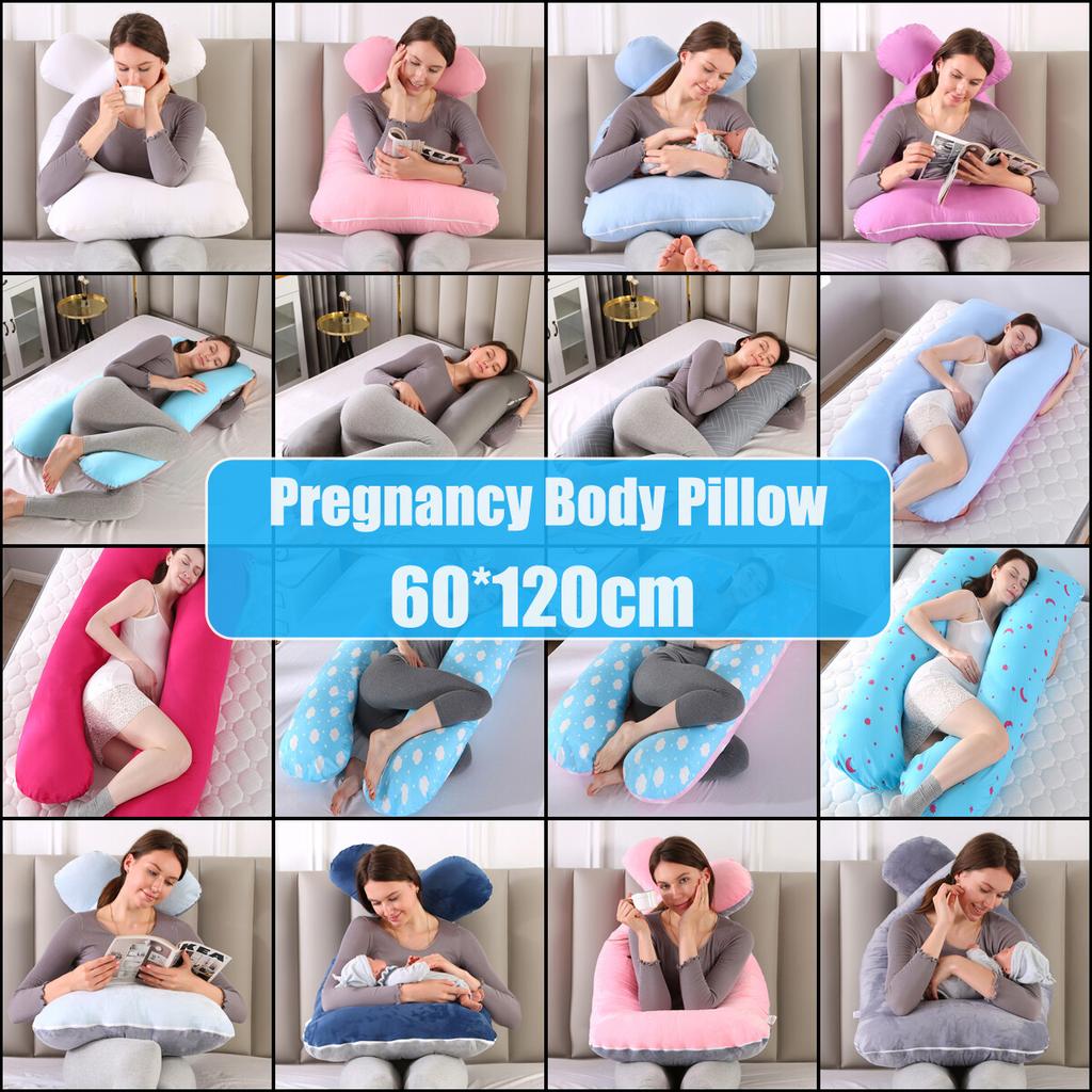 U Shaped Pregnancy Pillow Full Body Pillow for Pregnant Women Sleeping, 60*120cm