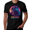 Synthwave Polonais Castor Mème Ja pierdole Bobr Bober Kurwa T-shirt t-shirts personnalisés vintage t-shirts Vêtements pour hommes