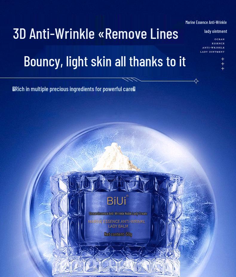 Ocean Essence Noble Lady Lifting & Firming CC Cream - Anti-Wrinkle, Moisturizing, and Hydrating.