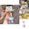 Plush Mini Elephant Keychain With Cartoon Design For Backpack Decor And Gift