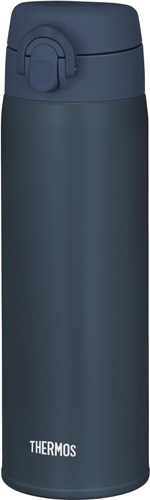 Thermos Water Vacuum Insulated Mobile Dark Removable Spout for Easy Ultra Light and Compact Stainless Steel Thermal and Cold DNVY Bottle, Mug, 500ml,