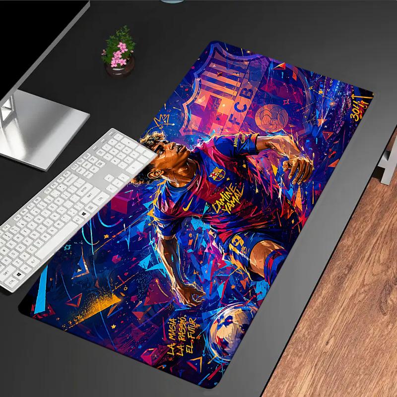 Lamine Yamal Fußball Jubel Mauspads Mauspads, Gaming-Mauspads, Tastaturmatten, Schreibtischdekoration für Computer-Notebook, Fan-Geschenk, Geburtstagsgeschenk