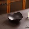 Decorative Fruit Platter Vintage Wood Grain Tray Food-Grade Snack Candy Serving Plate