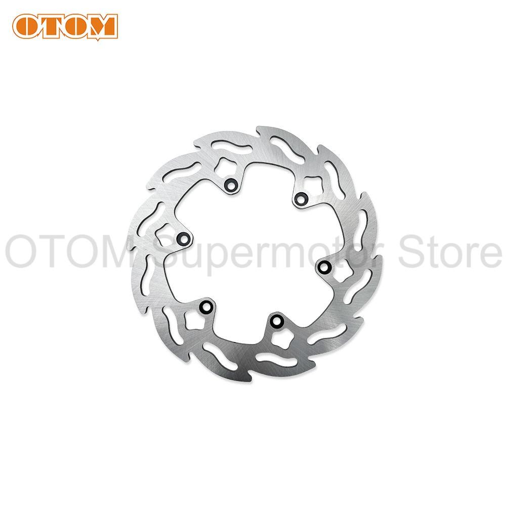 

For KTM HUSQVARNA GASGAS Motorcycle Front 260mm Rear 220mm Brake Disc Rotor 6 Holes Steel Plate SX SXF XC XCF EXC EXCF XCW FC TE Rear