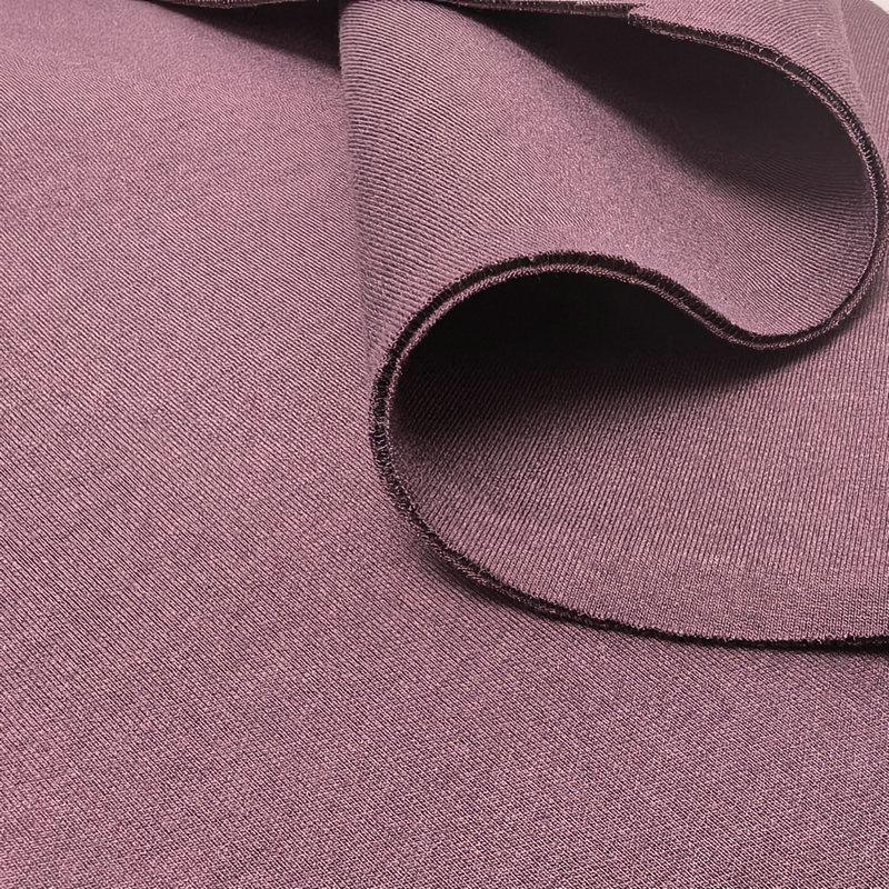 Double-Sided TR Interwoven Air Layer Cotton Elastic Sweatshirt Knit Fabric with Fishing Line