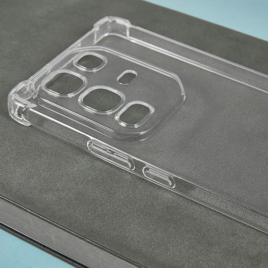 Dla Infinix Note 50 4G/Note 50 Pro 4G Etui na telefon Wzmocnione cztery rogi Antypoślizgowe Przezroczyste etui z TPU