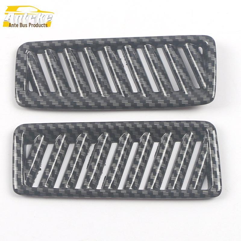 Compatible Front Air Vent Trim for 2022 RAV4 - Dashboard A/C Outlet Sequin Sticker.