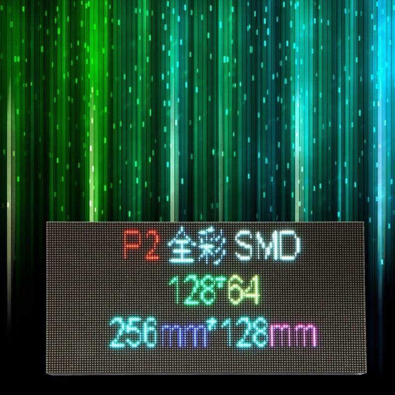 Advanced LED Technology P2 Indoor LED Matrixs Module Full Color Digital Display Screen for Clear Bright Presentations