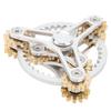 Fingertip Gear Toy 4 Gears Decompression Metal Finger Hand Brass Gear Toy for Stress Relieving