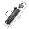 Outdoor Portable Lighter Bottle Keychain With Containing Cotton Core