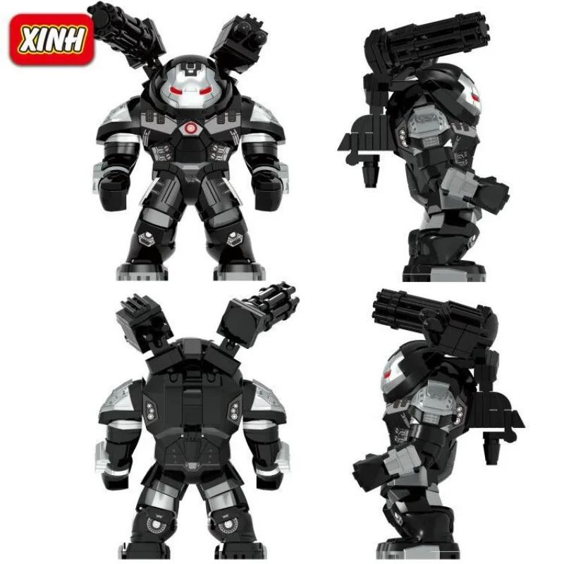 Marvel Mini Stavebnicová Figurka Superhrdina Hulk Iron Man Mecha Sestavená Stavebnicová Figurka Hračka Dětský Narozeninový Dárek