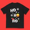 Ho Ho Ho Christmas Kids T Shirt Christmas Santa Hat Top