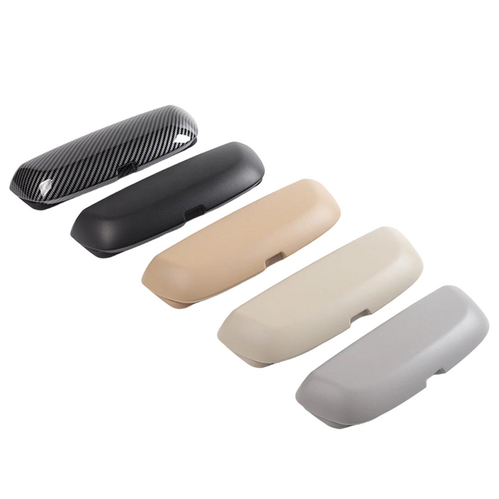 For BMW F10 1 2 3 4 5 7 Series X1 X3 X4 X5 X6 F30 F15 F16 G30 E70 Car Sun Visor Sunglasses Case Holder Glasses Storage Box