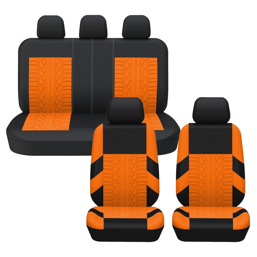 Universal Car Seat Cover Auto Seat Cover 3D Printed Embroidered Fashionable Automotive Interior