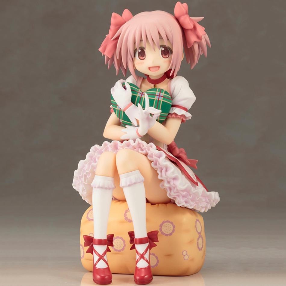 14cm Puella M agi Madoka Magica Aniem Figure M adoka Action Figure Magic Girl Model Ornament Statue Dolls Toys Christmas Gift