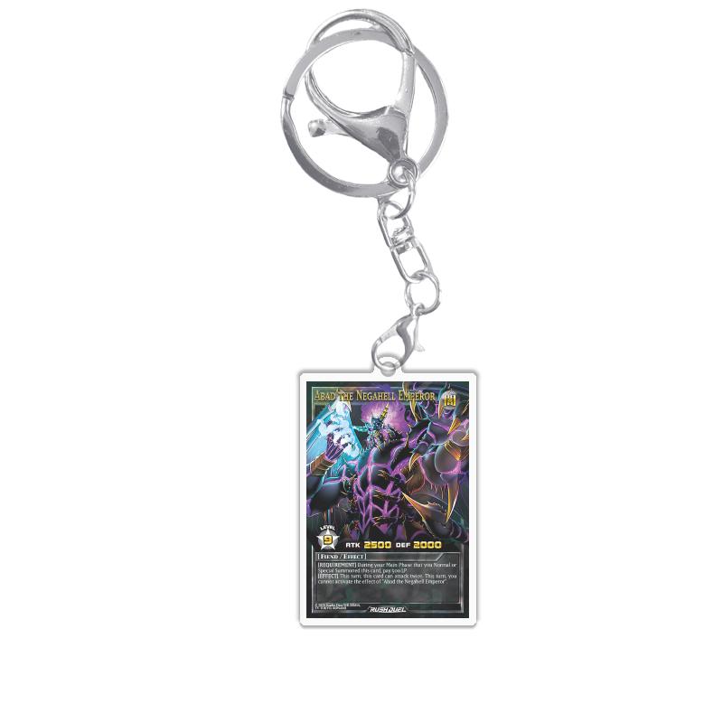 Keychains for Yugioh Rush Duel Rd Princess Cosmos Deathtacle Acrylic Pendant Backpack Ornament Decoration Anime Game Fans Gift