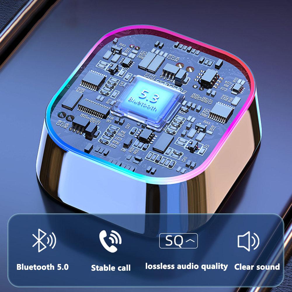 Car Bluetooth5.0 Receiver MP3 Player FM Transmitter Multifunctional Lossless Sound Quality Cigarette Lighter Car Conversion Head