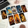 Coque de téléphone Anime Z-Zenitsu Agatsuma Pour Samsung S25,24,23,22,30,21,10,9,Ultra,Plus,Lite,FE,4,5 G Coque Noire Souple