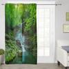 Chinese Panda And Bamboo Window Curtains Curtains for Living Room Decorative Items Living Room