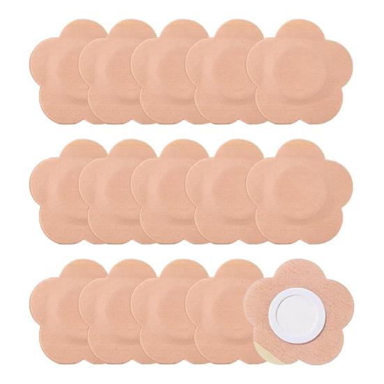 10/15/20/30Pcs Self-Adhesive Castor Oil Pads Disposable Easy Apply Oil Patch Anti-Leakage Design Breathable Belly Button Skin Adhesive