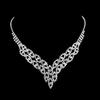 Elegant bridal jewelry set for women - new collection: earrings & bracelet