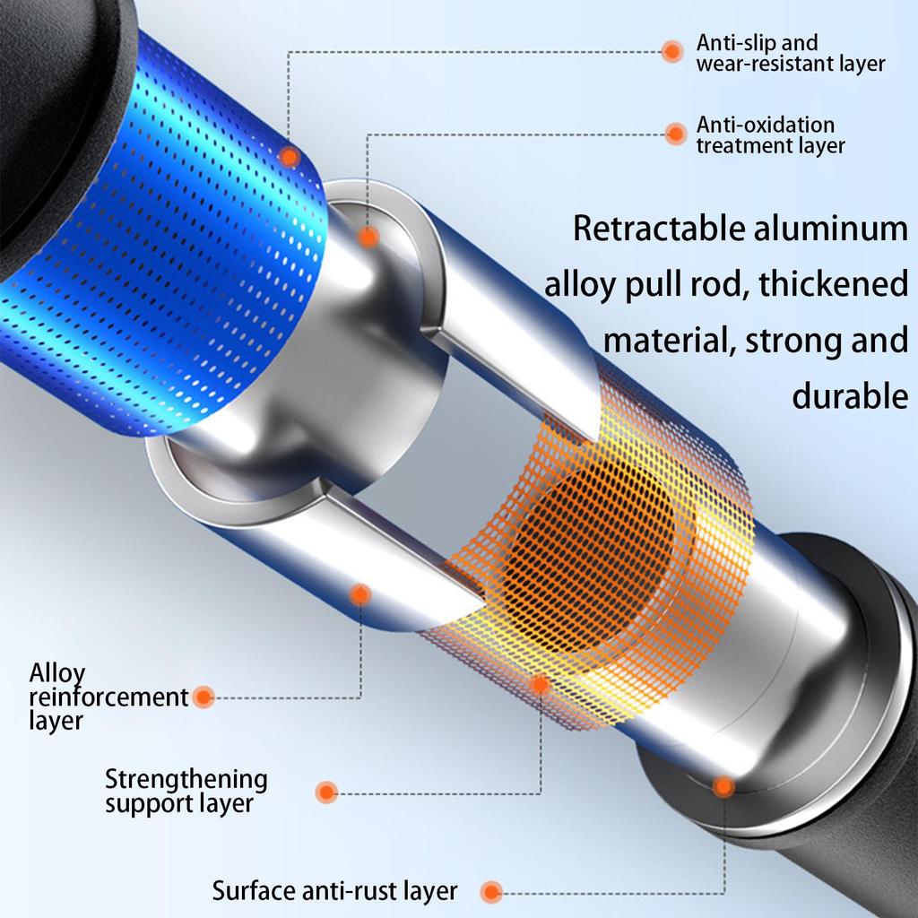Ice Scraper For Car Retractable Cleaning Shovel Ice Shovel For RVs Car SUV Truck Windshield Home Window Cleaning Winter