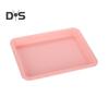 10Pcs Painting Plates Plastic Art Trays Stackable Non-Slip Design Widely Used Easy To Clean DIY Projects Colored Serving Trays