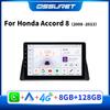 10.1" Android 14 Car Intelligent Systems 2Din Wireless Carplay Android Auto for Honda Accord 8 2008-2013 Support RDS BT GPS 4G Car Multimedia