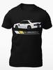 Third Gen Foxbody White Mustang Short-Sleeve Unisex 100% Cotton T-shirt Mens Tees Top