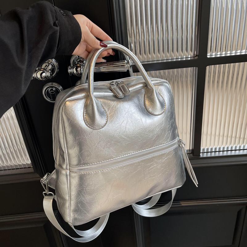 Women's Bag PU Multilayered Soft Leather Ladies Fashion Simple Shoulder Bags Mom's Bags Crossbody Bag
