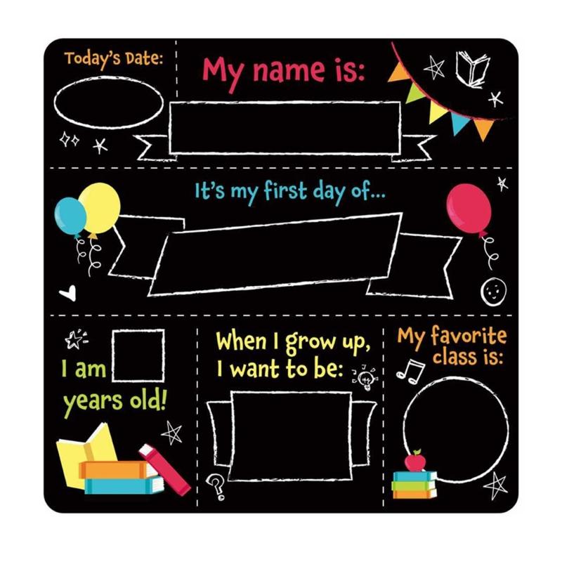 Portable Chalkboard Blackboard with Durability Ecological Friendly Design for School Office and Creative Note Taking