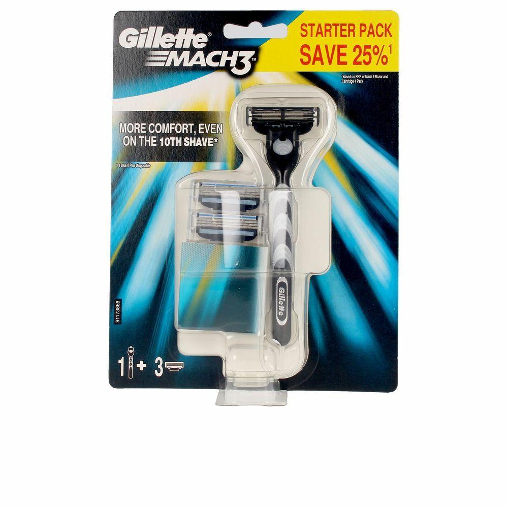 

Бритвенный набор Gillette Mach 3 (4 шт.)
