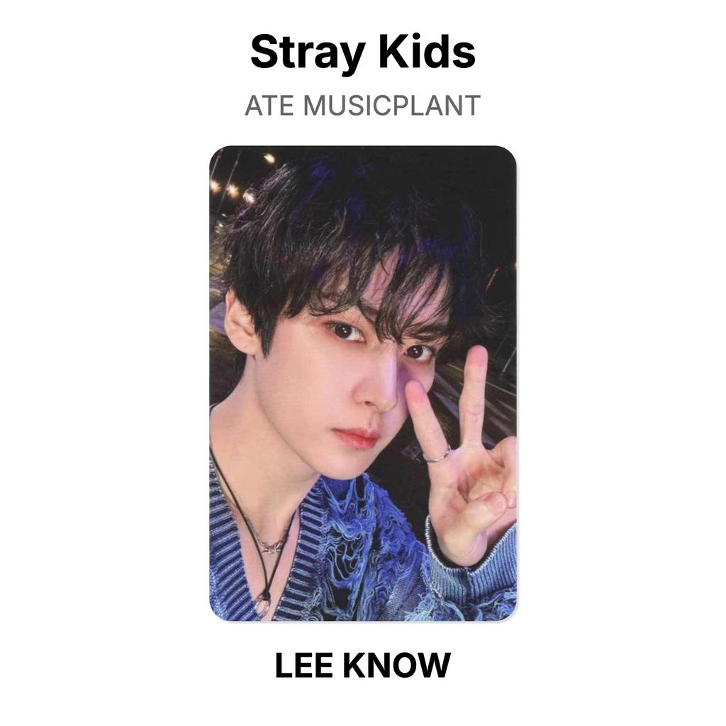 Stray Kids ATE MUSICPLANT Official Photocard