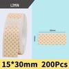 Small Roll Colored D30 Label Printing Paper, L12*40, L11P11P15 Stickers