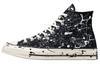 Chuck 70 High 'Archive Verfspatten - Zwart' A01171C