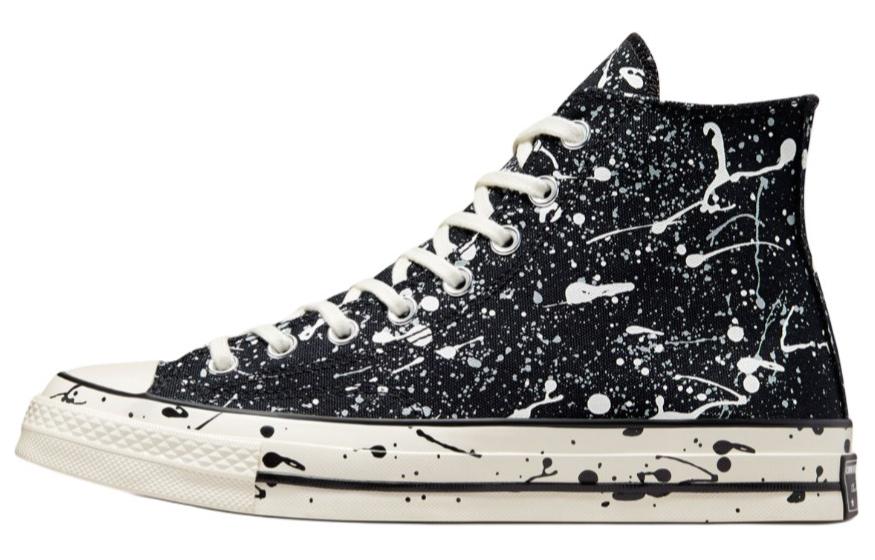 Chuck 70 Converse High  Archive Paint Splatter - Black  A01171C 35