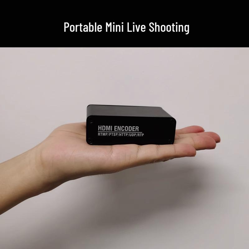 HD Video Enkodér a Záznamník: SRT/RTMP Streaming s H.265 pro LAN Živé vysílání